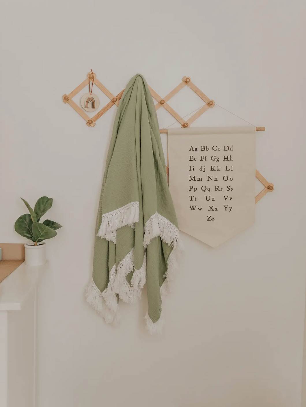 Sage Fringe Quilt