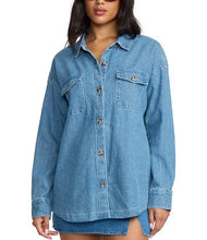 The Fadeaway Denim Shacket