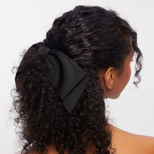 Fabric Bow Hair Clip | Black