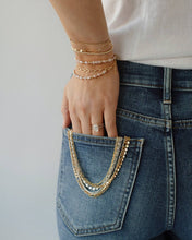 Ella Double Wrap Bracelet Pearl  or Choker Necklace | Gold Filled