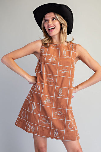 Howdy Cowgirls Dress