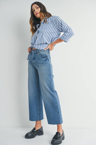 The Scissor Cut Wide Leg Jeans