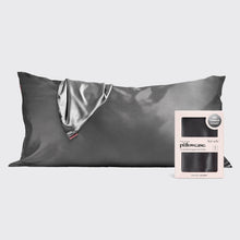 King Satin Pillowcase | Charcoal