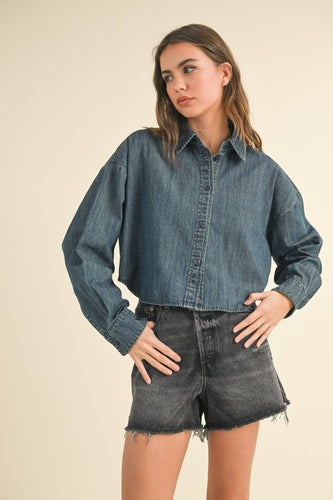 The Indigo Button-Down