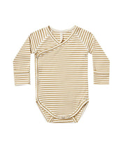 Honey Stripe| Side Snap Bodysuit