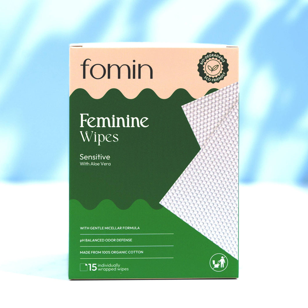 Feminine Wipes: Sensitive | 15 Pack