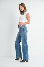 The Lina Length Straight Jeans