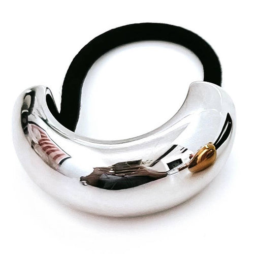 Hendrix Cuff Style Hair Tie || SILVER