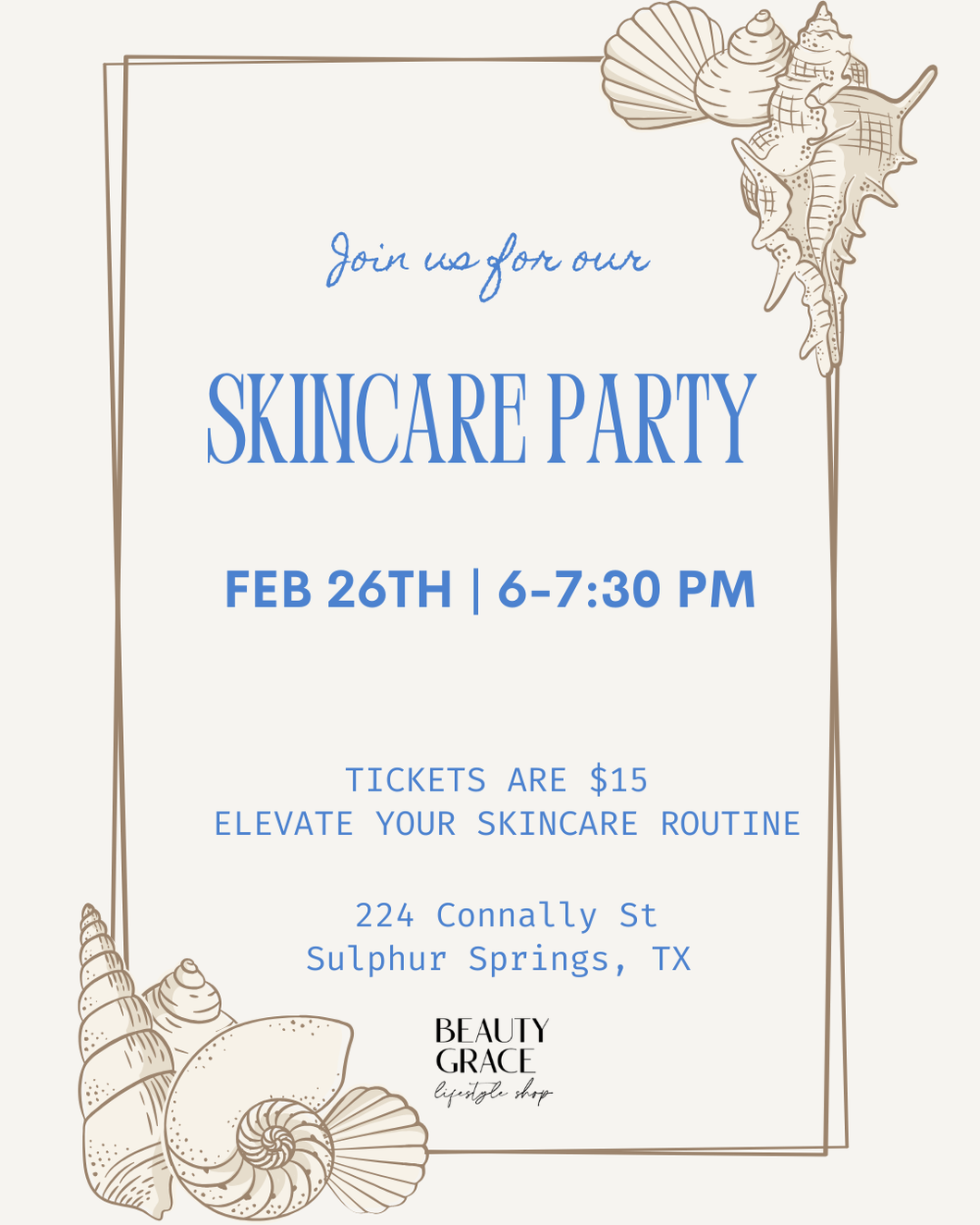 Skincare Party