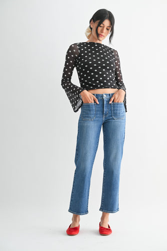 The Petite Straight Legged Jeans