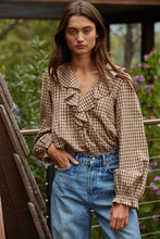 Walk The Line Gingham Top