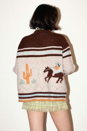 The Cowboy Desert Cardigan