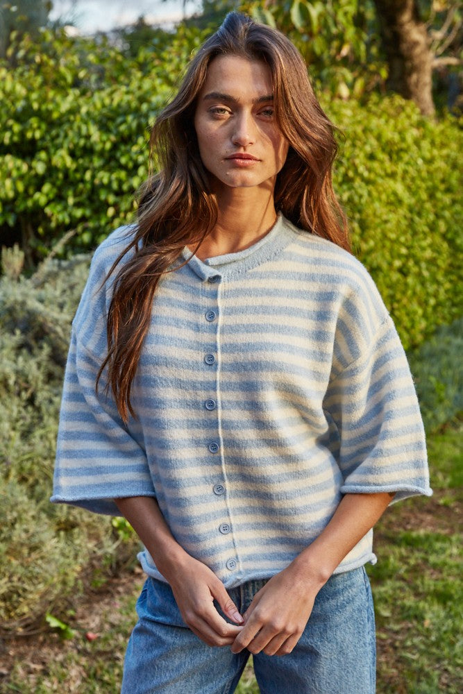 The Kelsey Quarter Sleeve Cardigan