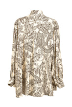 The Paisley Satin Blouse