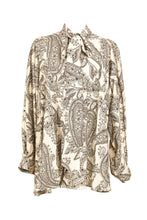 The Paisley Satin Blouse