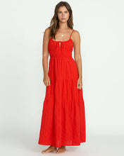 The Red Aloha Maxi Dress