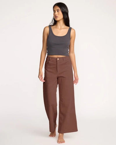 Free Fall High-Waist Cord Pants