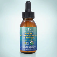 Organic Golden Castor Oil with Dropper | 100mL