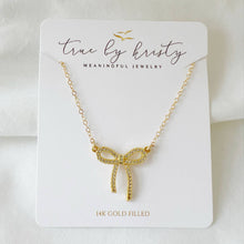 Bow Ribbon Necklace