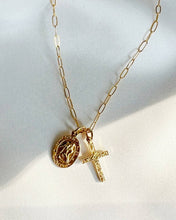 Saint Christopher Religious Charm Necklace | Gold Filled