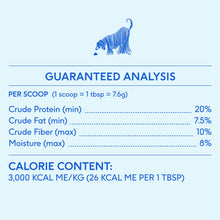 Organic Pumpkin Fiber Powder, Digestive Supplement for Dogs: 8 oz