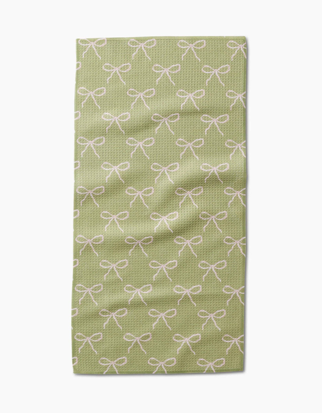 Lattice Bows Bar Towel
