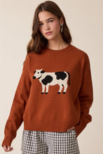 Cow Knit Sweater