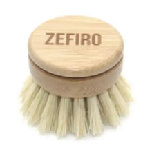 Long Handle Bamboo Brush w/ Silver