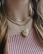 Thelma Heart Locket Necklace