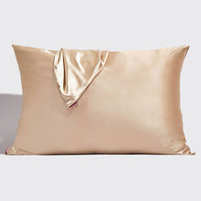 Satin Standard Pillowcase | 2pc Set | Champagne