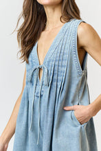 Pia Denim Romper