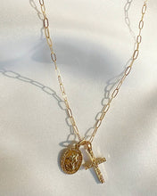 Saint Christopher Religious Charm Necklace | Gold Filled
