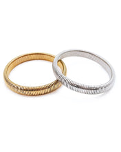 Baia Thin Coil Bangle Bracelet