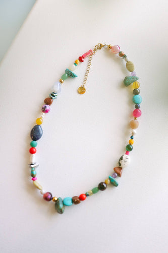 Stevie Colorful Beaded Necklace