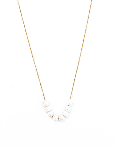 Pearly Beaded Necklace