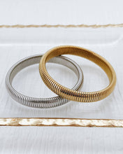 Baia Thin Coil Bangle Bracelet