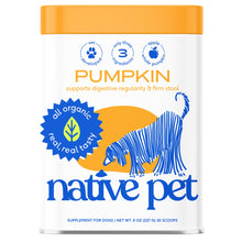 Organic Pumpkin Fiber Powder, Digestive Supplement for Dogs: 8 oz