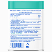 Colostrum Immune System Powder Supplement for Dog: 120 scoops