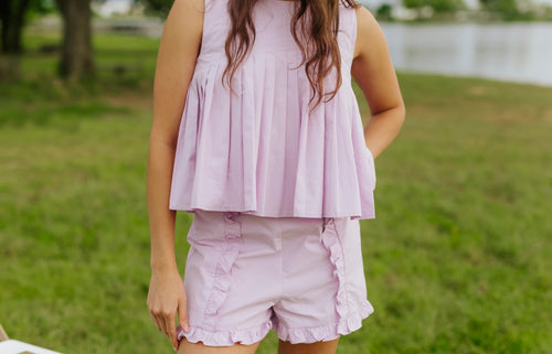 The Lavender Breeze Shorts
