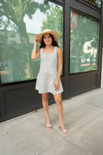 Maeve Mini Dress | Womens| Railroad Stripe