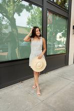 Maeve Mini Dress | Womens| Railroad Stripe