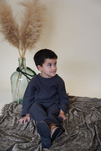 relaxed muslin set