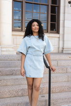 Belted Mini Dress