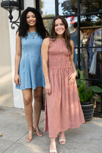 The Sayler Gingham Smocked Dress