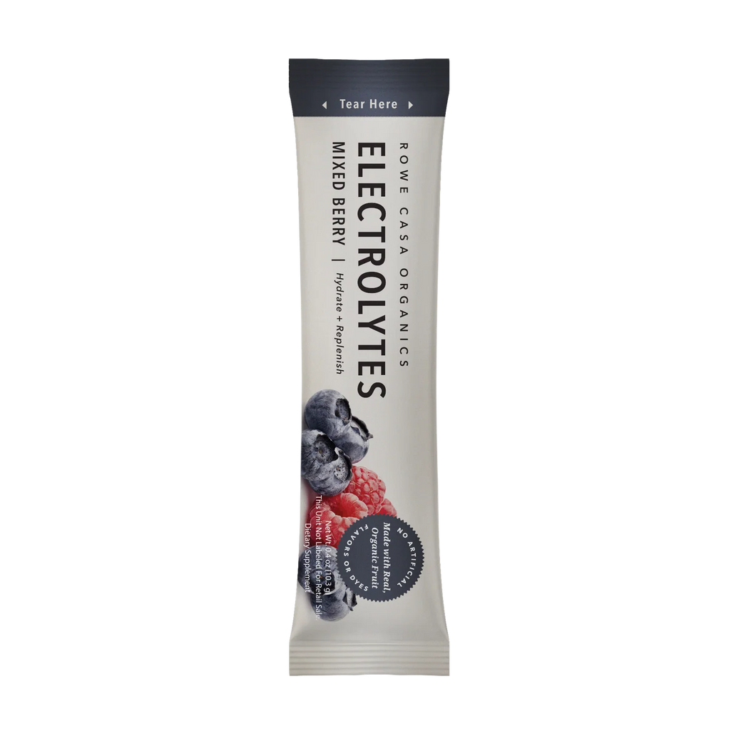 Rowe Casa Electrolytes | Mixed Berry + Lemon Lime