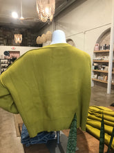 Lemon-Lime Sweater Top