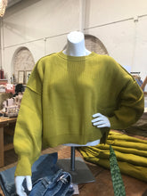 Lemon-Lime Sweater Top