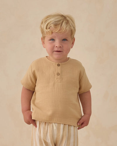Henry Top | Butterscotch | Baby + Kids