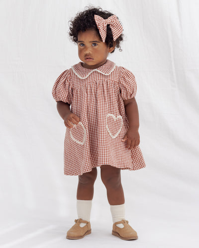 Coraline Dress Red Gingham