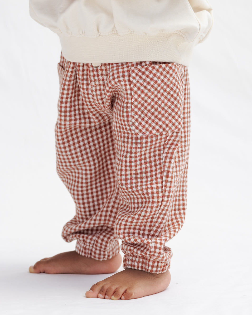 Luca Pant Red Gingham